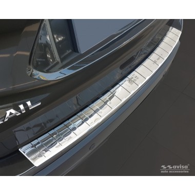 Накладка на задний бампер (Avisa, 2/38034) Nissan X-Trail T32 FL (2017-) бренд – Avisa главное фото